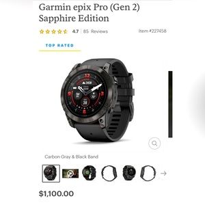 * Pre-Owned * Garmin Epix Sapphire 51mm *